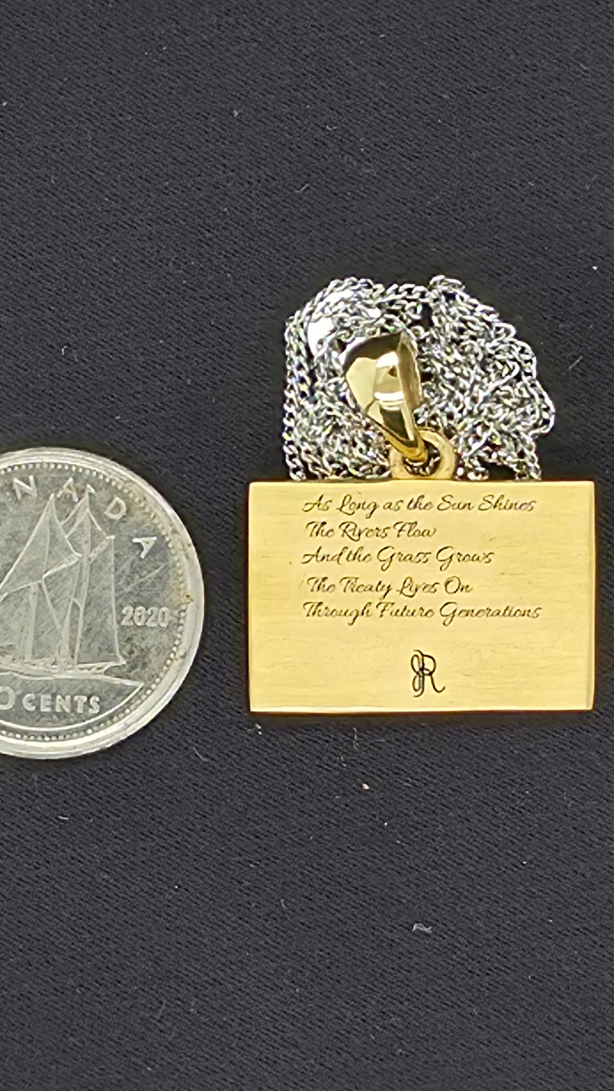 Treaty No. 6 Mini – 150th Anniversary Commemorative Pendant