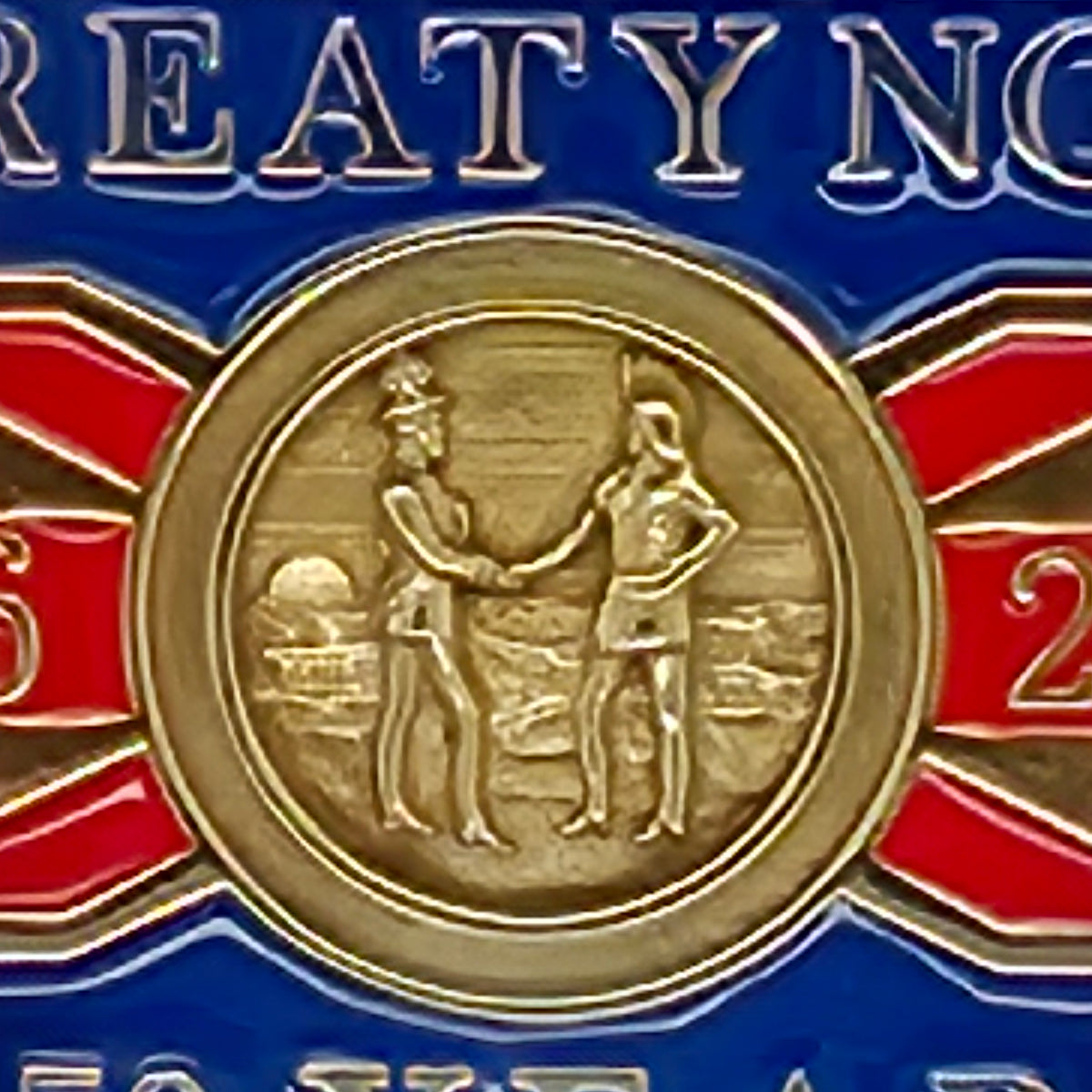Treaty No. 6 Flag Medium – 150th Anniversary Earrings