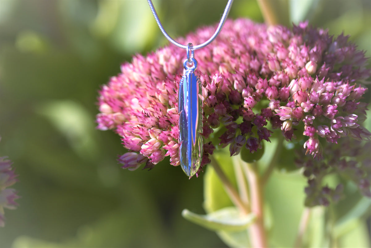 Silver Eagle Feather Pendant