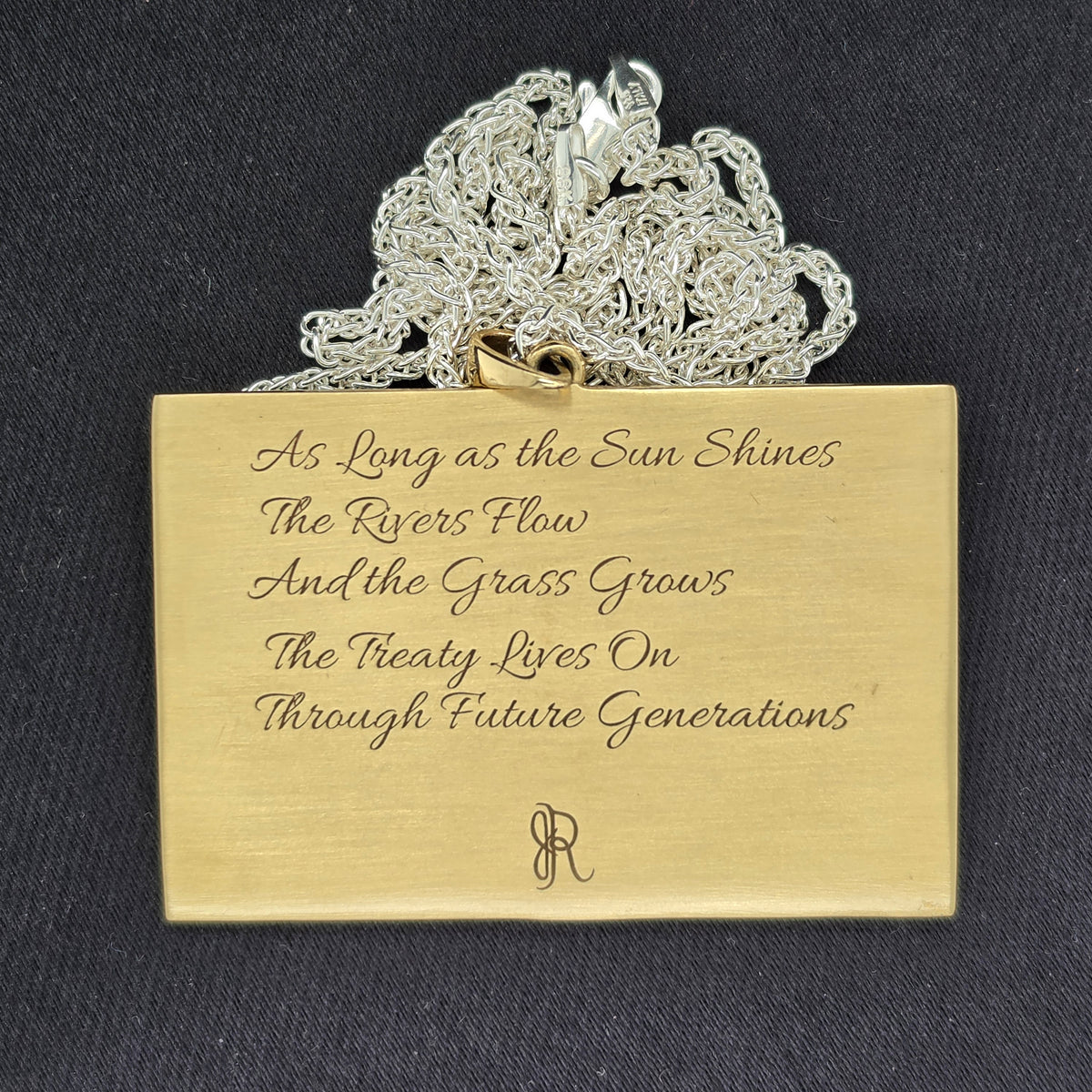 Treaty No. 6 Large – 150th Anniversary Commemorative Pendant