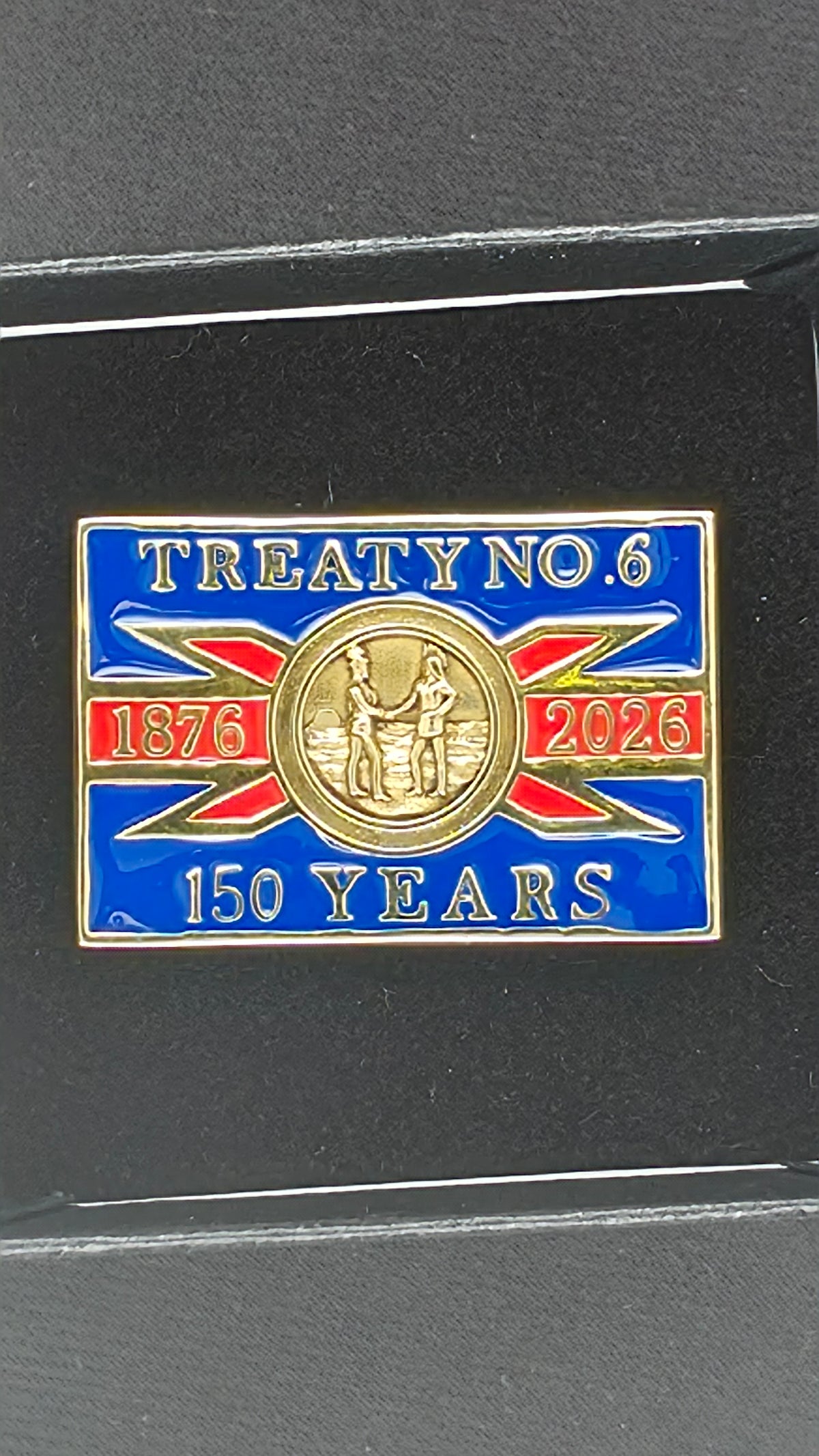 Treaty No. 6 – 150th Anniversary Commemorative Flag Pin