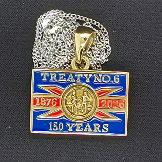 Treaty No. 6 Mini – 150th Anniversary Commemorative Pendant