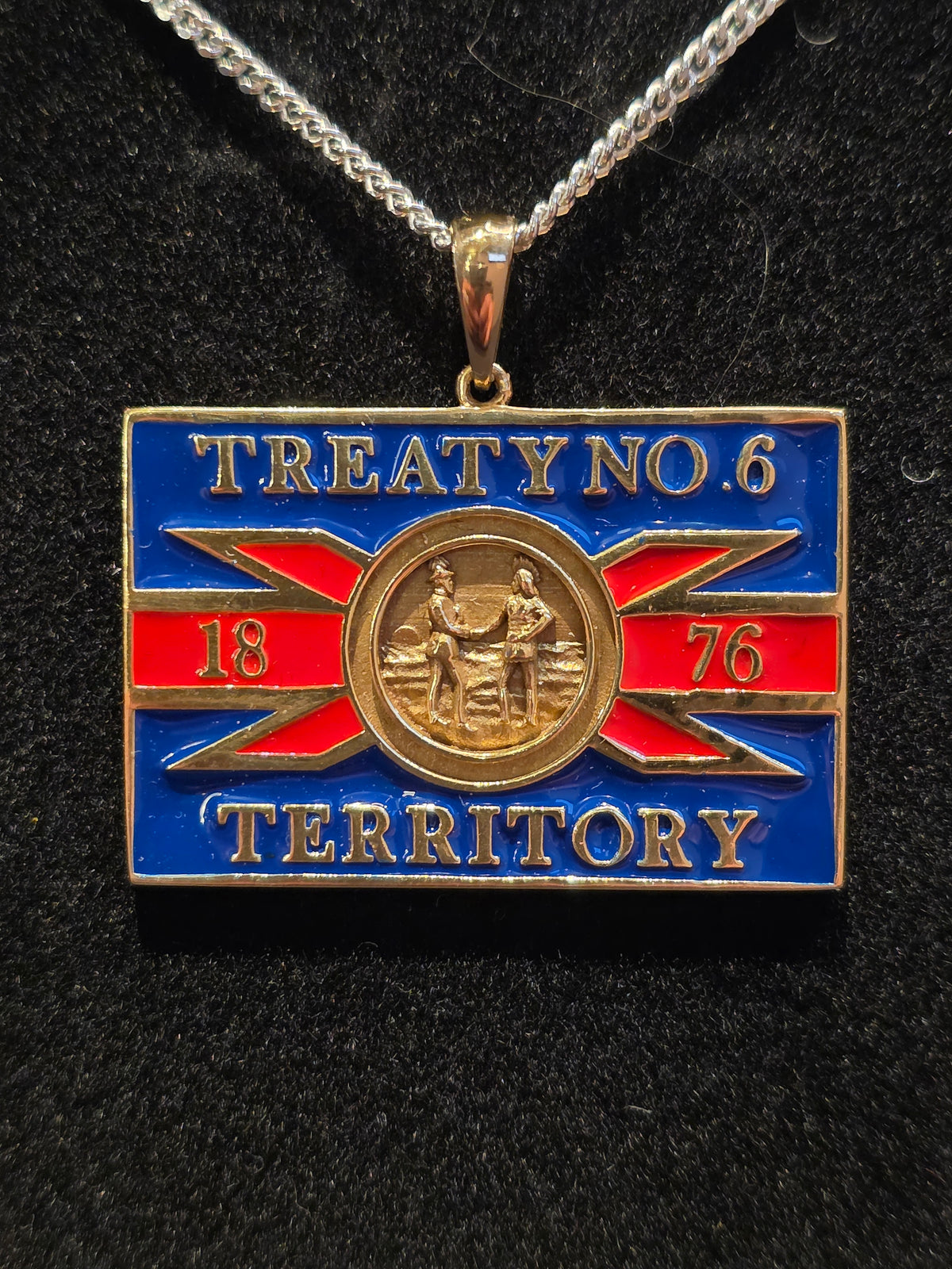 Treaty 6 Medalion Brass