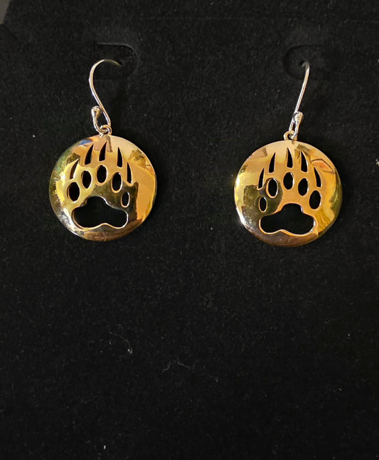Bear Spirit Track – Classic Earrings