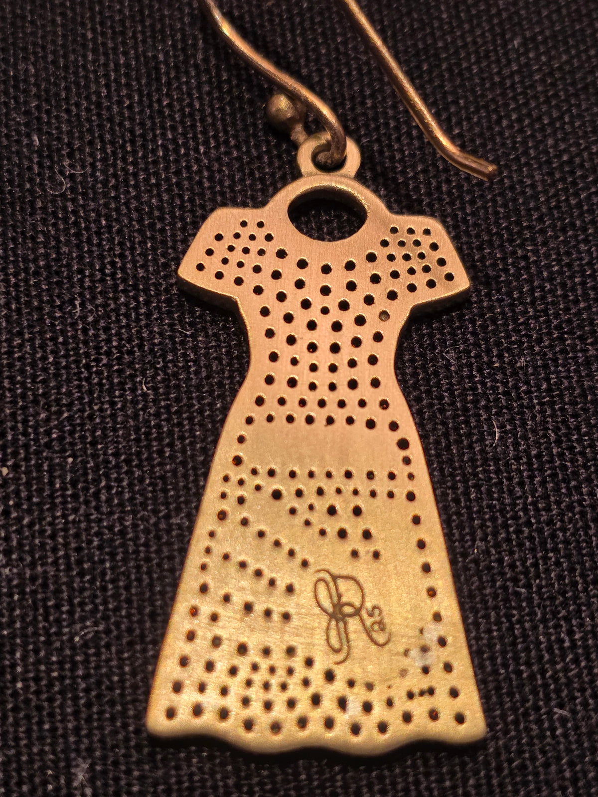 MMIW Dress Earrings With Faceted Stone
