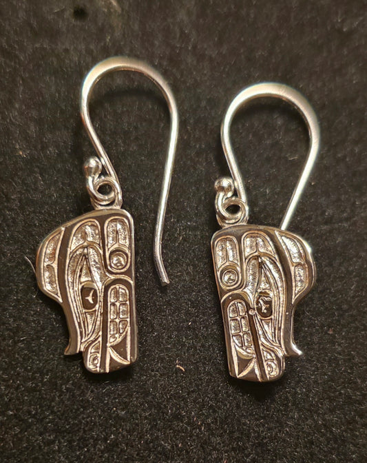 Bear Head Earrings